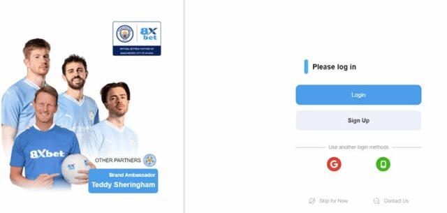 Đăng Nhập 8xbet